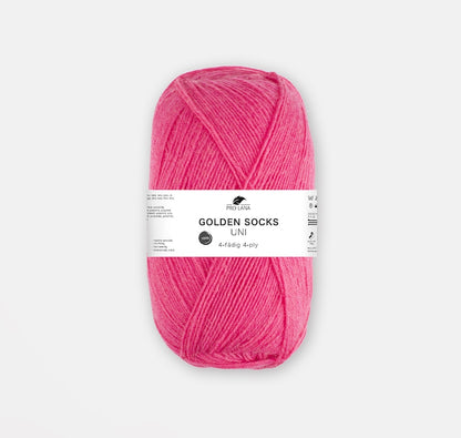 Golden Socks Uni 4-fach | klassisk sokkegarn i strålende farver