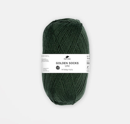 Golden Socks Uni 4-fach | klassisk sokkegarn i strålende farver
