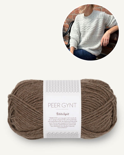 Storm Sweater | Patterned sweater from Peer Gynt by Sandnes Garn 