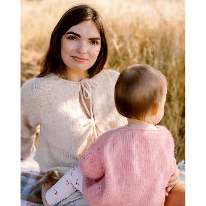Mirror Knits - One for Mini, one for Me | partner knitting for mom and baby
