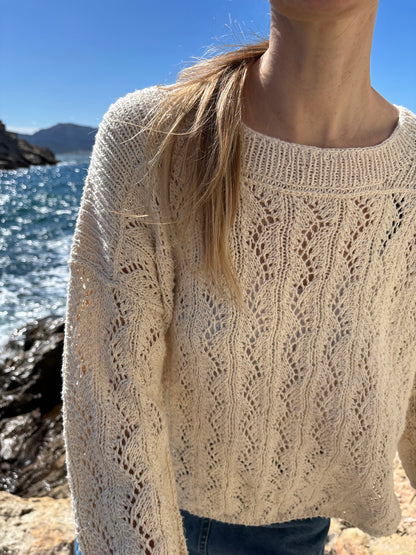 Toscana Jumper | fantastic summer sweater made from Le Petit Organic Cotton by Biches & Bûches