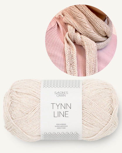 Mini-Scarf Perfect Summer | Silky soft and cooling from Tynn Line by Sandnes Garn
