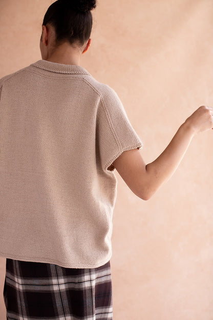 Dima Tee | casual and silky soft, made from Tynd by Woolfolk