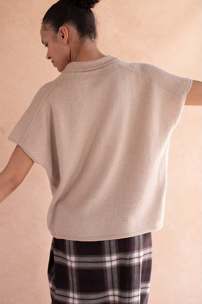 Dima Tee | casual and silky soft, made from Tynd by Woolfolk