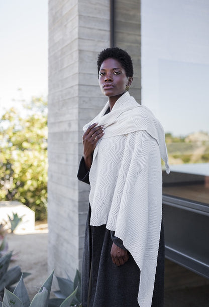 Skala Shawl | delicate scarf made from Tynd by Woolfolk
