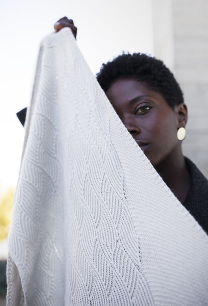 Skala Shawl | delicate scarf made from Tynd by Woolfolk