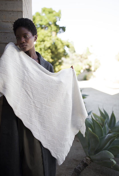Skala Shawl | delicate scarf made from Tynd by Woolfolk