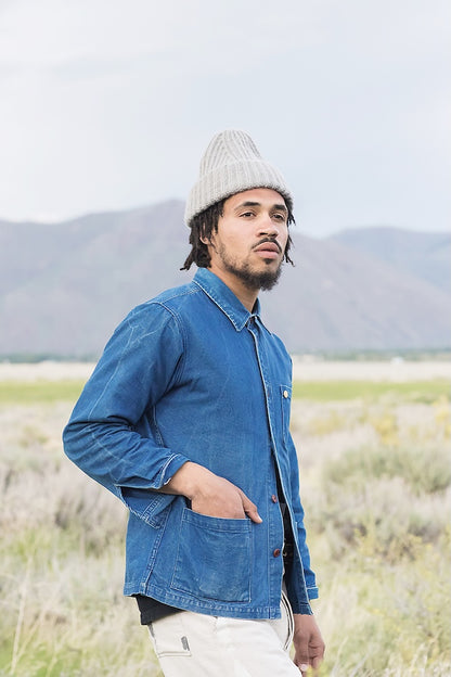 Cappello Jorn | morbido berretto a coste in Far di Woolfolk