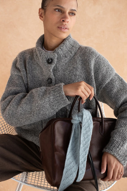Cardigan Miko | veste toute douce avec de belles poches en laine de Woolfolk