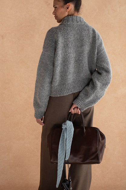 Cardigan Miko | veste toute douce avec de belles poches en laine de Woolfolk