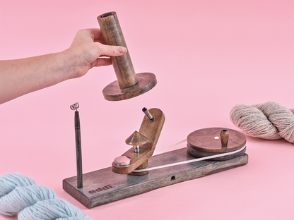 Enrouleur de fil addiWinder | parfaitement équilibré pour des pelotes impeccables