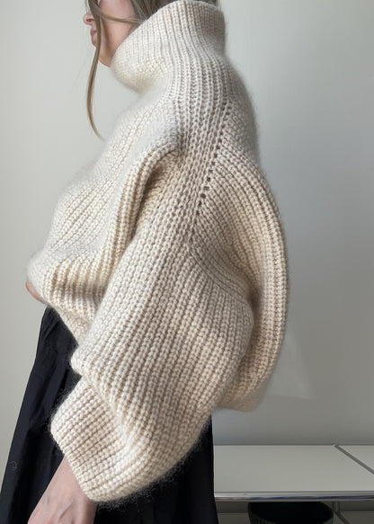 Aegyoknit Gujo Sweater mit Tibetan und Mohair Bliss von Pascuali 2