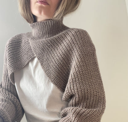 Aegyoknit Narae cropped Sweater mit Wild & Soft und Cashmere Lace von Gepard Garn 3