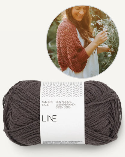 Akina Shrug | zartes Jäckchen aus Line von Sandnes Garn