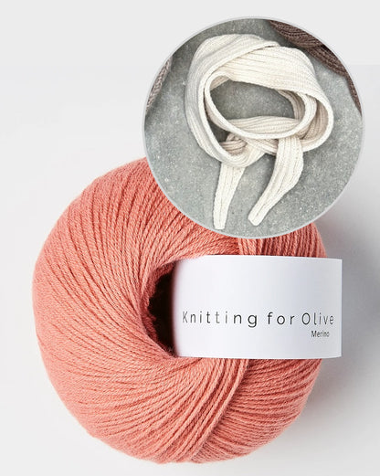 Alex Scarf - klein | bezaubernd schlichtes Mini Tuch mit Merino von Knitting for Olive