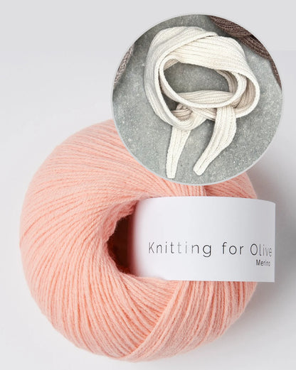 Alex Scarf - klein | bezaubernd schlichtes Mini Tuch mit Merino von Knitting for Olive