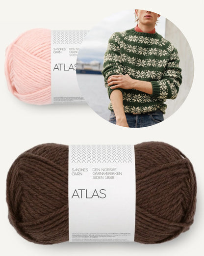 Alvar Man | robust und weich aus Atlas von Sandnes Garn