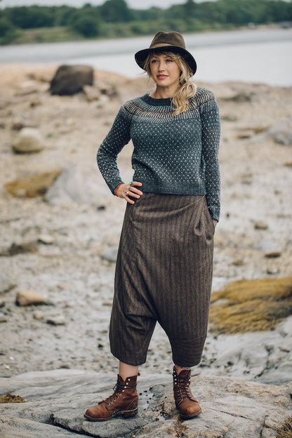 Junction Sweater | romantisk norsk sweater i Le Petit Lambswool fra Biches & Bûches