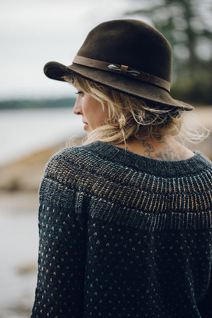 Junction Sweater | romantisk norsk sweater i Le Petit Lambswool fra Biches & Bûches