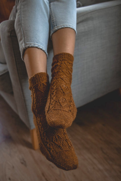 Erika Socks von Anja Heumann mit Pure von Regia Premium 4
