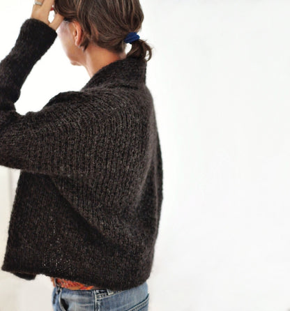 Big Love | casual cardigan made from Lettlopi by Lopi Island
