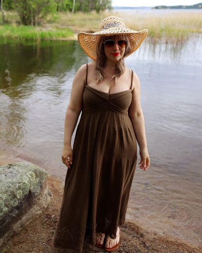 Summer Fling | robe d'été fluide en Pure Silk de Knitting for Olive