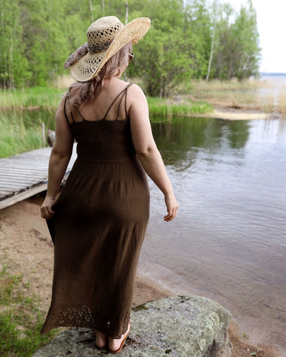 Summer Fling | robe d'été fluide en Pure Silk de Knitting for Olive