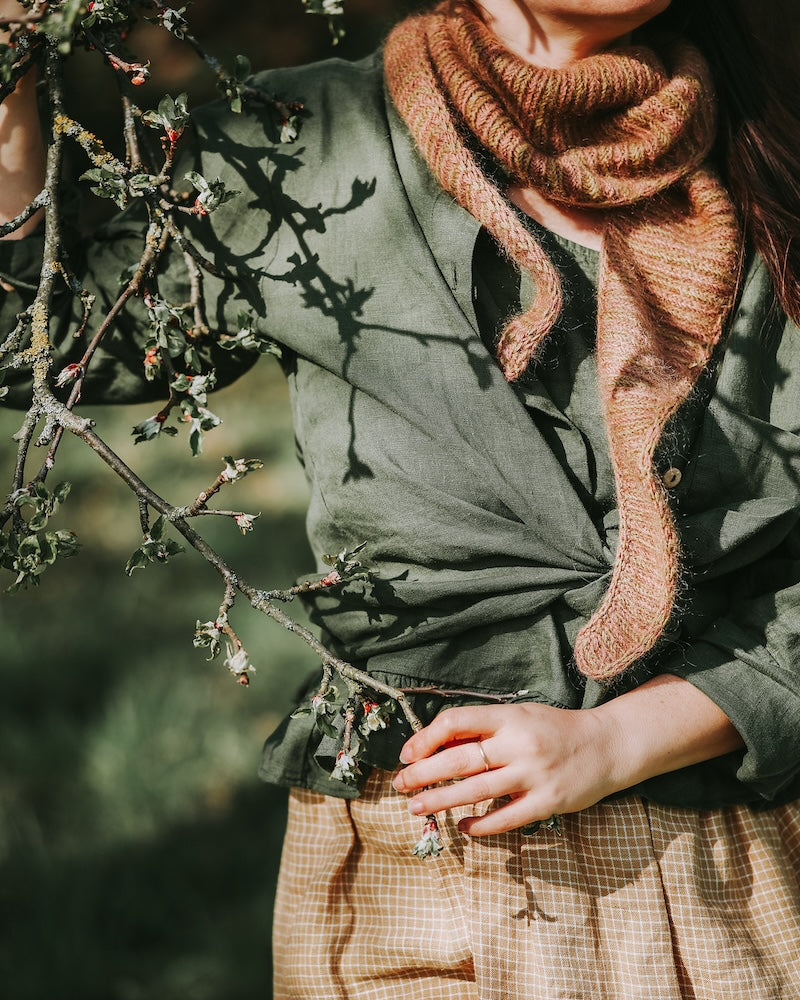 Apple Blossom Scarf (PDF) - Instructions