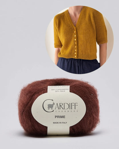 Aris Blouse | Cashmere and silk with Prime by Cardiff Cashmere