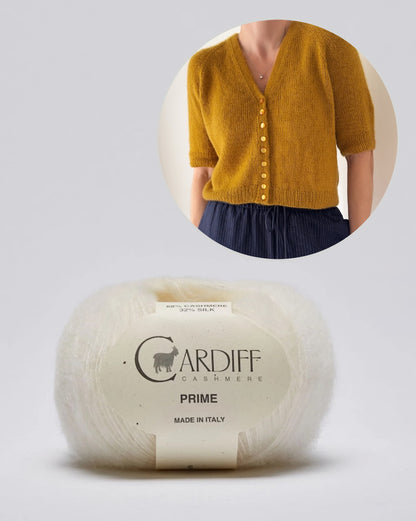 Aris Blouse | Cashmere and silk with Prime by Cardiff Cashmere