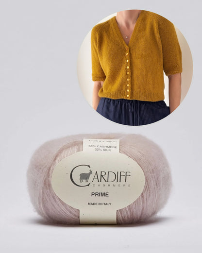 Aris Blouse | Cashmere and silk with Prime by Cardiff Cashmere