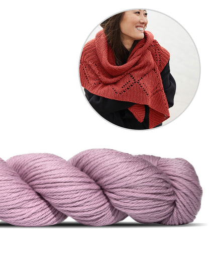 Ating | afslappet mønster i Big Merino Hug fra Rosy Green Wool