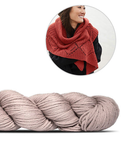 Ating | afslappet mønster i Big Merino Hug fra Rosy Green Wool