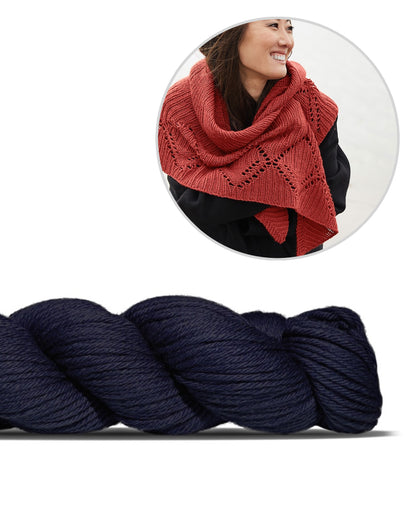 Ating | afslappet mønster i Big Merino Hug fra Rosy Green Wool