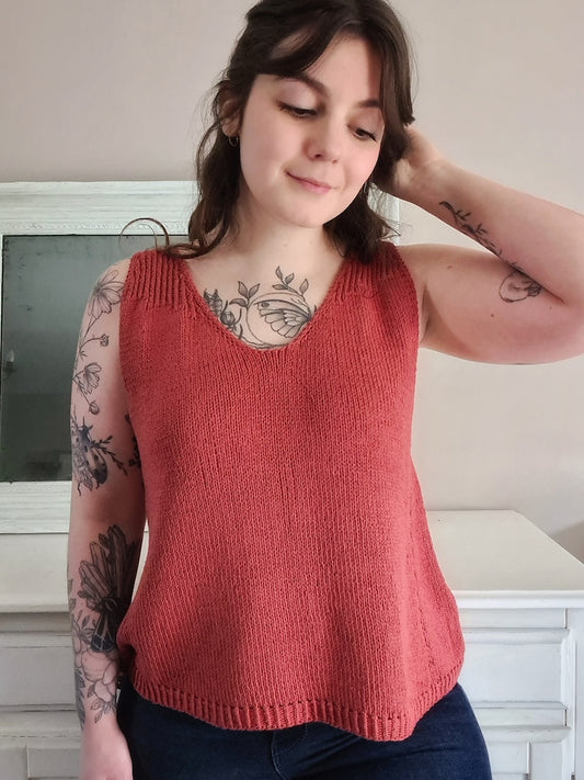 Liserne Top | feine A-Linie aus Pure Silk von Knitting for Olive
