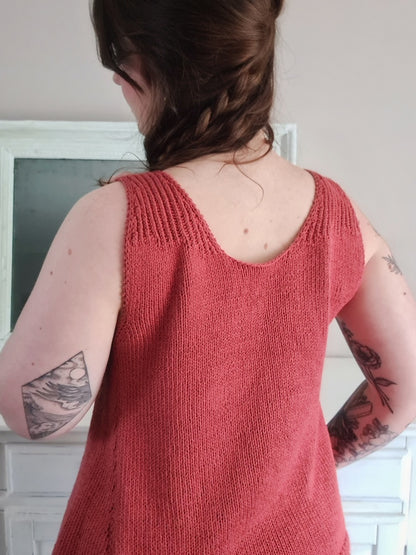 Liserne Top | fine A-line made of Pure Silk by Knitting for Olive