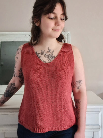 Liserne Top | fine A-line made of Pure Silk by Knitting for Olive