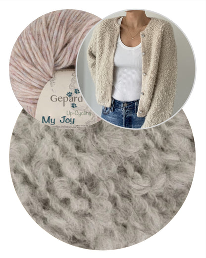 Coco Amour Knitwear Audrey Jacket mit Teddy Dear und My Joy von Gepard Garn 15