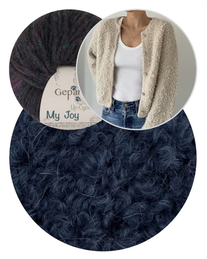 Coco Amour Knitwear Audrey Jacket mit Teddy Dear und My Joy von Gepard Garn 12