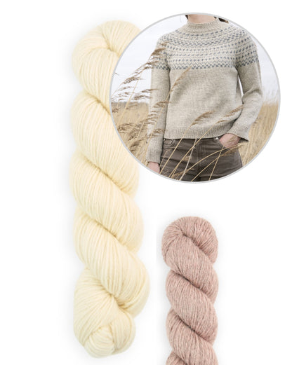 Pull Balsam | délicat motif norvégien en Sheepsoft DK de Bramble & Fleece