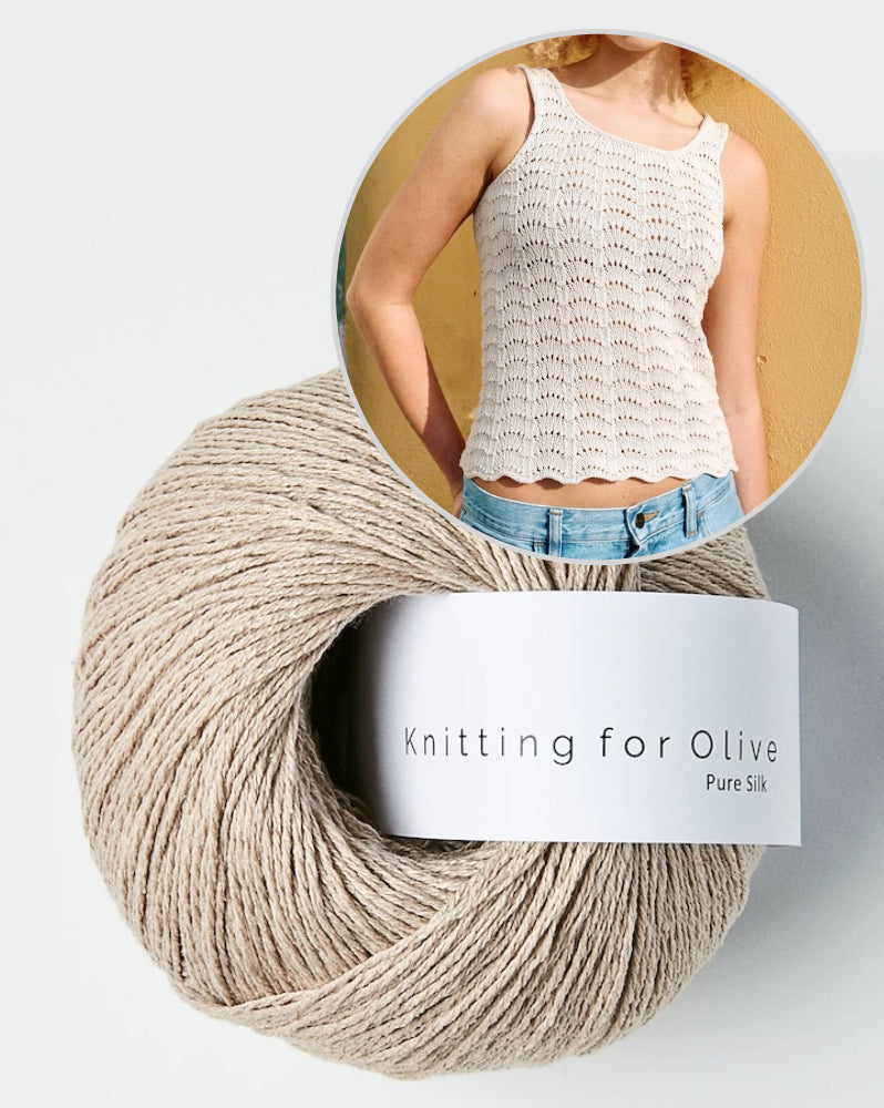 Barbroe Top von Knitting for Olive mit Pure Silk 8