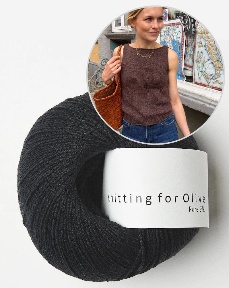 Bea Topp | förtrollande sval och smickrande i Pure Silk från Knitting for Olive