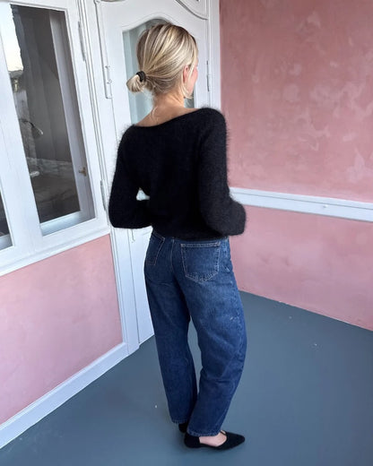 Bea Blouse | zarte Silhouette aus Primo Tynn Silk Mohair von Sandnes Garn