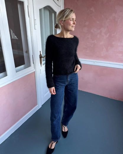 Bea Blouse | zarte Silhouette aus Primo Tynn Silk Mohair von Sandnes Garn