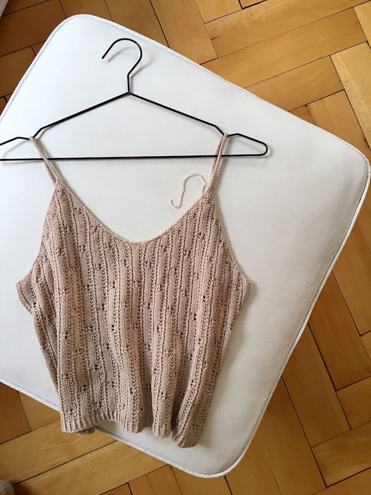 August Lace Camisole von Bella Helms mit Pure Silk von Knitting for Olive 7