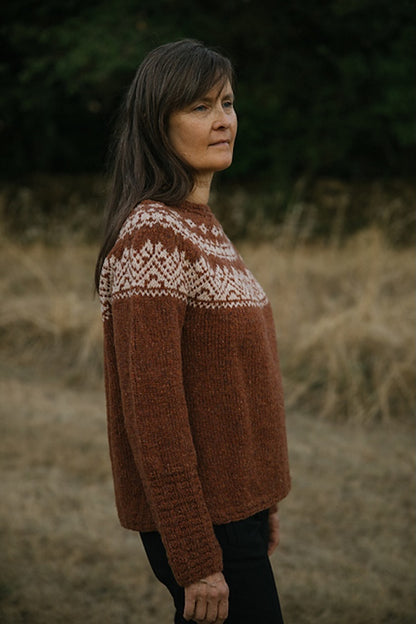 Maglione n. 89 | motivo classico e raffinato in lana di agnello Le Lambswool di Biches & Bûches