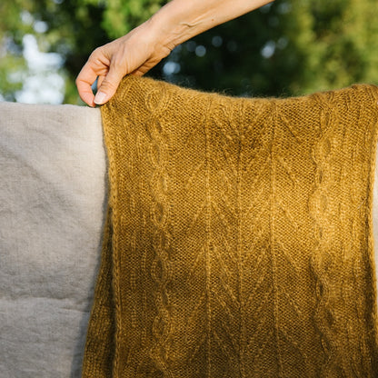 Havu Shawl | florales Muster aus Le Gros Silk & Mohair von Biches & Bûches