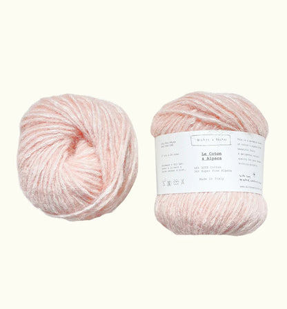 Le Coton & Alpaca | fantastically light dream yarn made from cotton and alpaca