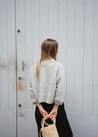 River Jumper Lambswool Edition | fine pattern and boxy fit by Biches & Bûches