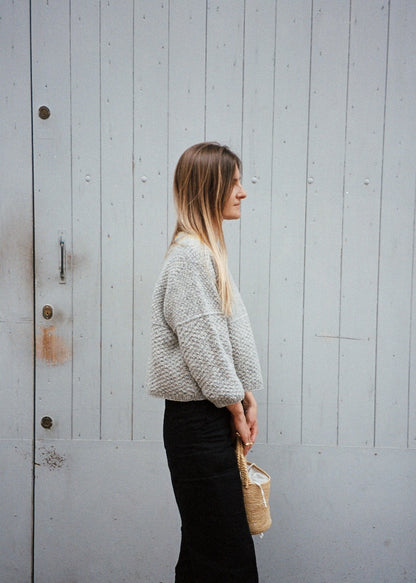River Jumper Lambswool Edition | fine pattern and boxy fit by Biches & Bûches